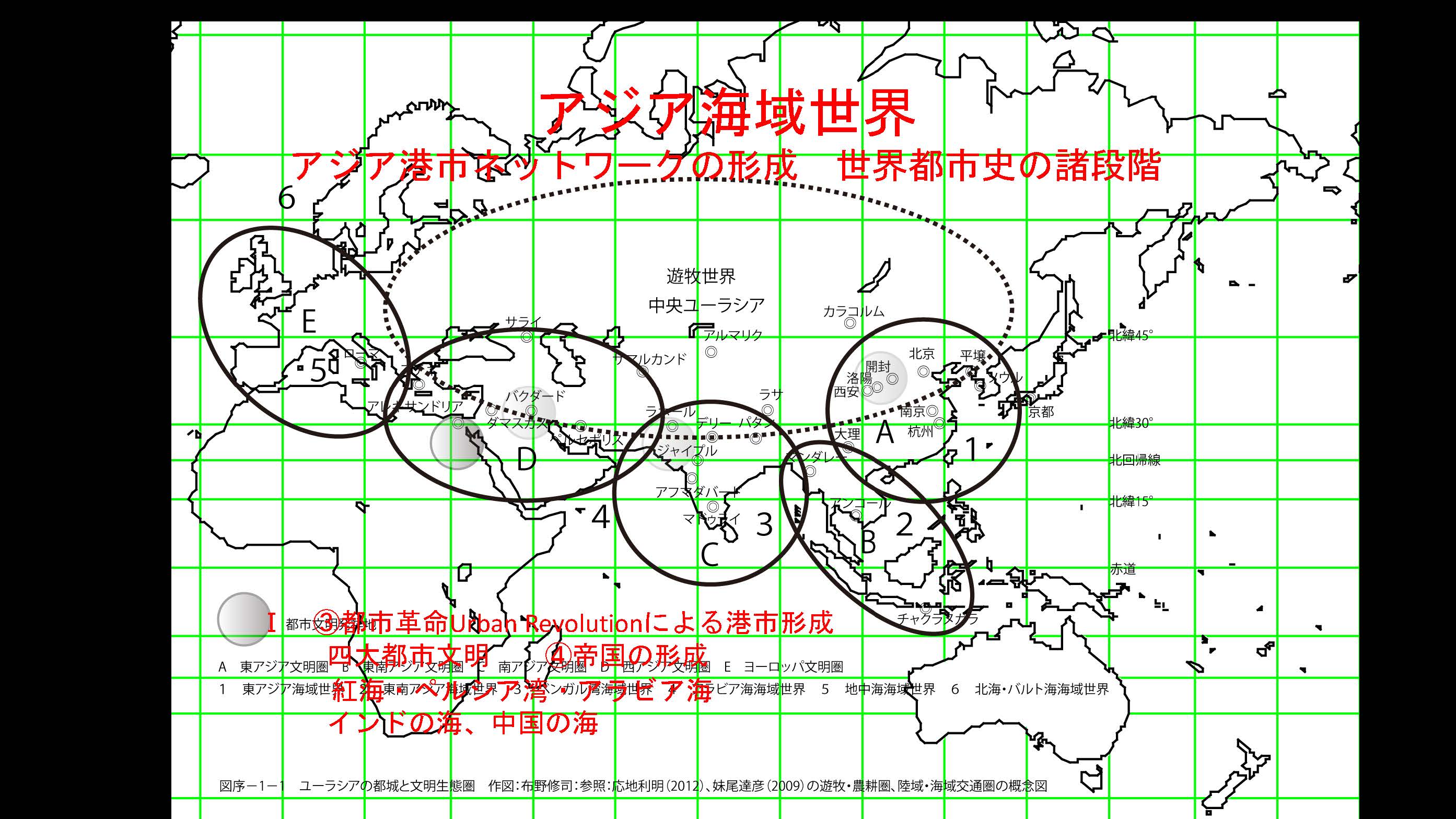 アジア海域世界の港市－店屋と四合院－Shophouse & Courtyard House  都市住居の基本的形式と地域性 集団のアイデンティティの表現